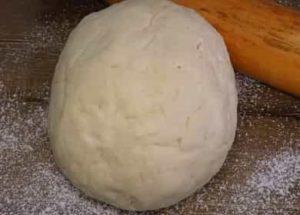 Kefir dough for pie according to a step by step recipe with photo