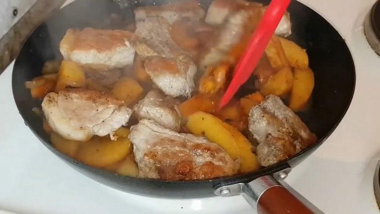 Ajouter de la viande pour la cuisson