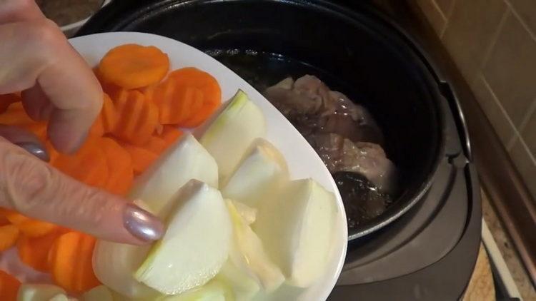 Pripremite povrće za kuhanje