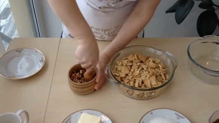 Prepara los ingredientes para cocinar.