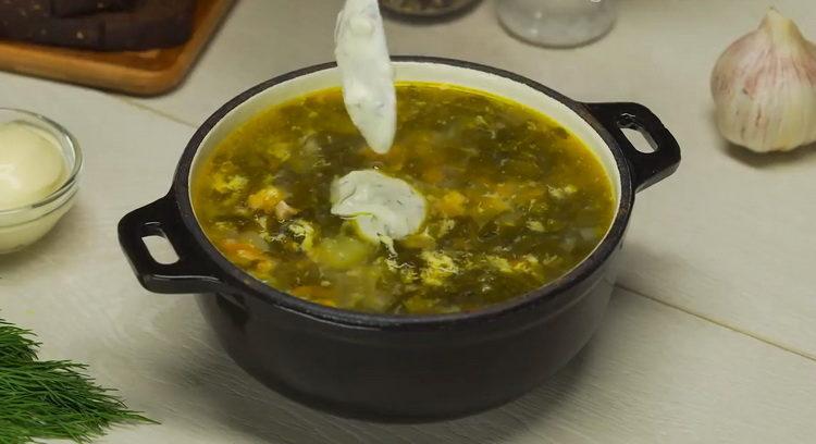 Soupe savoureuse et diététique