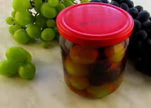 Just a pickled grape recipe for the winter