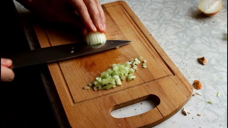 cortar verduras