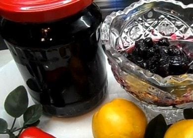 Aromatic aronia jam with apples 🍎