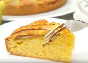 Amazingly delicious pear cake: a recipe with step by step photos.