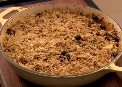 Incredibly delicious apple crumble - a recipe from Gordon Ramsay 🍎