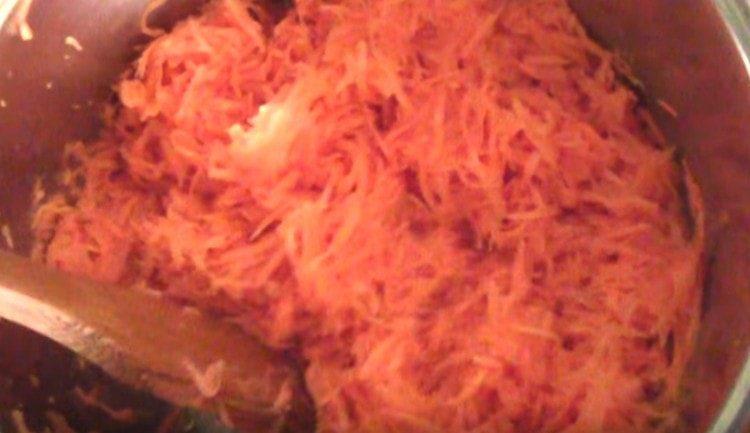 cuire les carottes jusqu'à tendreté.