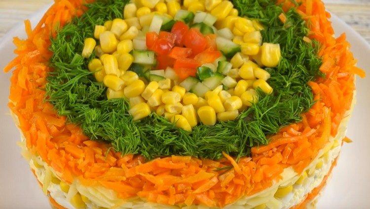 Decorate our salad.