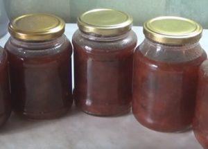 We prepare fragrant seedless plum jam according to a step by step recipe with a photo.