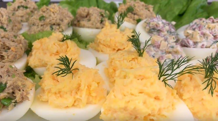 Ces œufs en peluche sont une option élémentaire pour une collation rapide et satisfaisante.