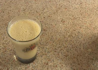 A simple recipe for banana  juice