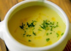 Recipe for leek soup puree