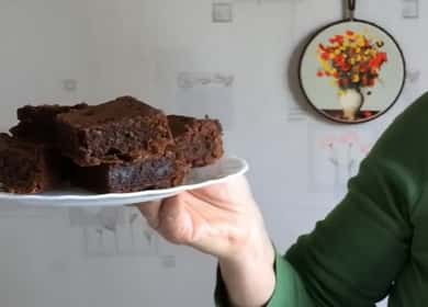 Brownie au chocolat - une recette très délicieuse