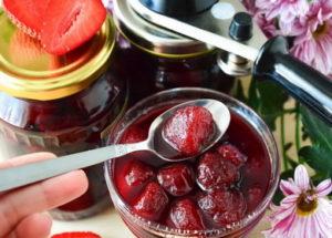 Confiture Victoria selon une recette pas à pas avec photo