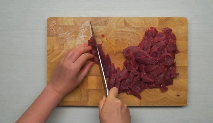 chop meat