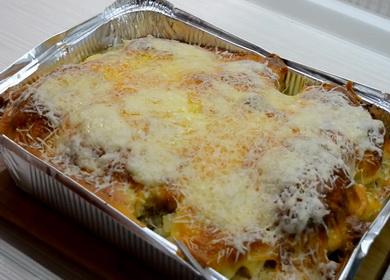 Uri Piletina s ananasima potatoes i krumpir sa sirom u pećnici