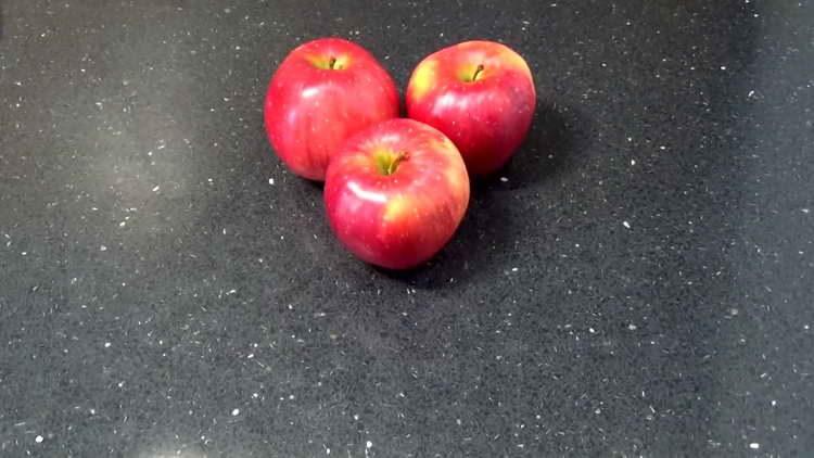 laver les pommes à fond