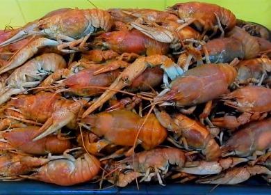 How to cook crayfish🦀