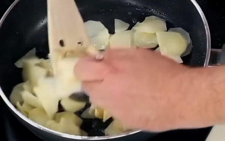 faire frire des pommes de terre