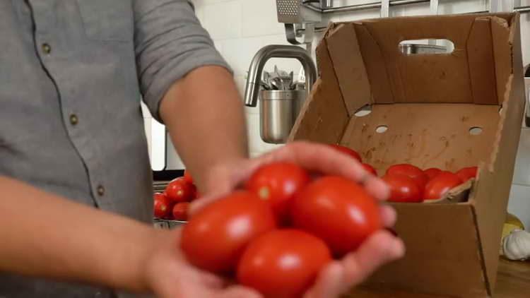 laver les tomates