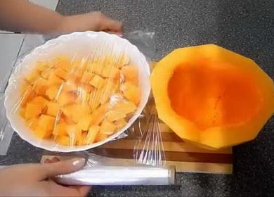 How to quickly cut a pumpkin and store it in the refrigerator correctly 🥣