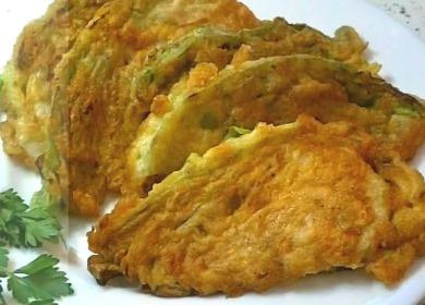 Unusual cabbage recipe in batter 🥘