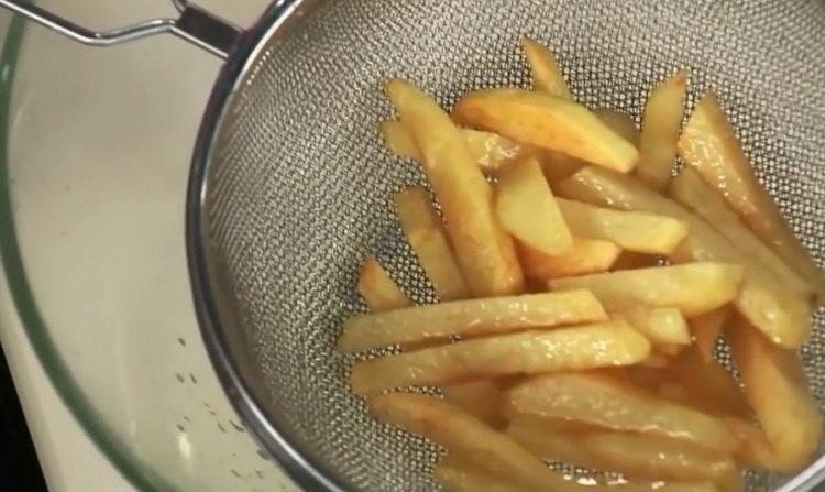 How to fry french fries