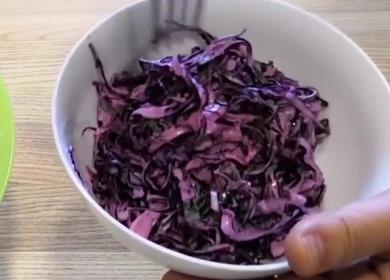 Une recette pour une fantastique salade de chou rouge🥗