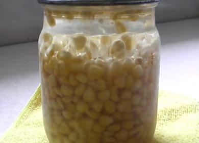 Delicious canned corn - a home-made recipe🌽