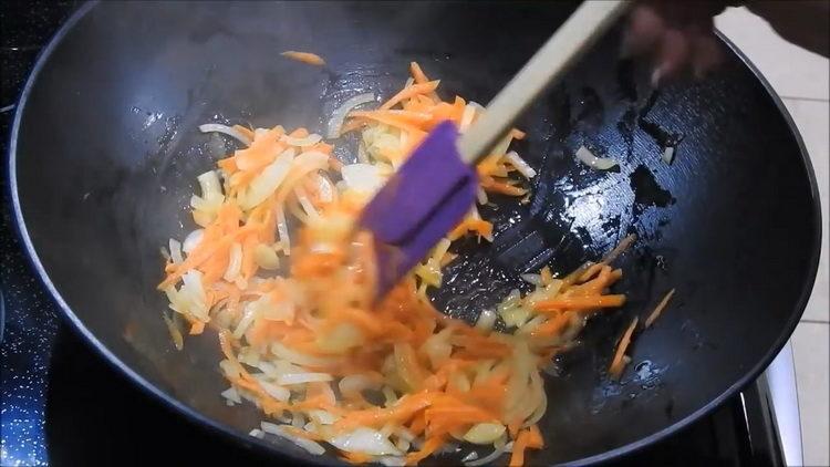 preparar verduras