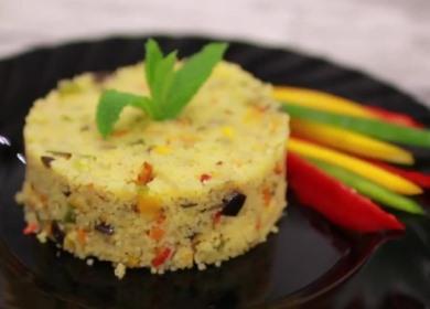 Delicious couscous  with vegetables