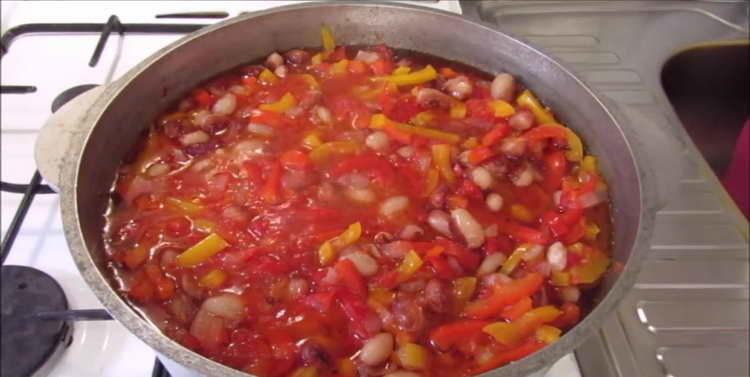 cocinar lecho a ebullición