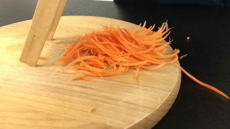 rub carrots