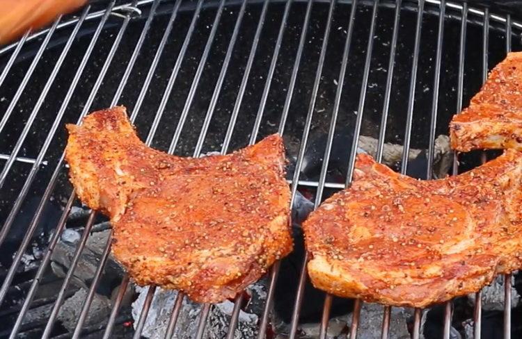 precalentar la parrilla