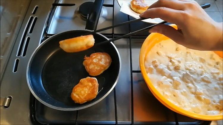 beignets aux pommes prêtes