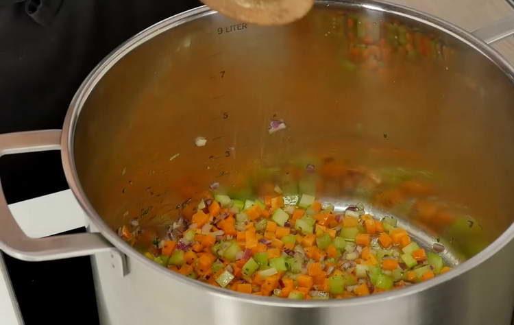 enviar especias a las verduras