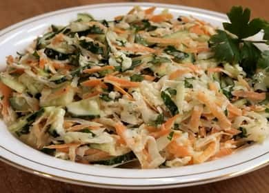 Délicieuse salade de légumes de chou-rave 🥣