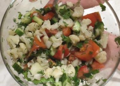 Jednostavna i ukusna salata od karfiola🥗