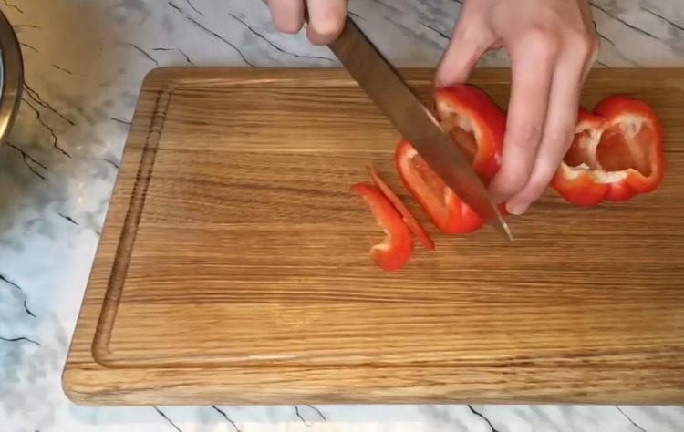 chop pepper