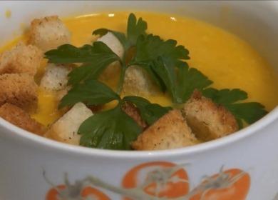 Velouté de potiron à la crème 🍲