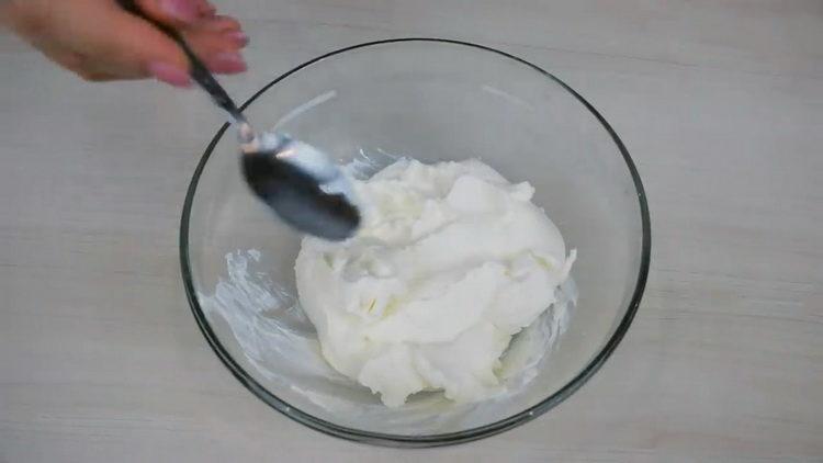 el queso crema está listo