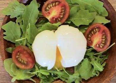 Two ways to cook  poached egg