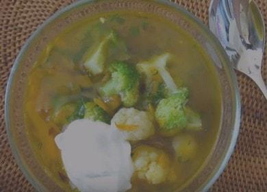 La recette d'une délicieuse soupe végétarienne