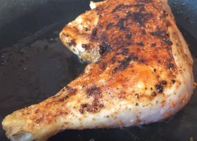 How to fry delicious  chicken legs in a pan