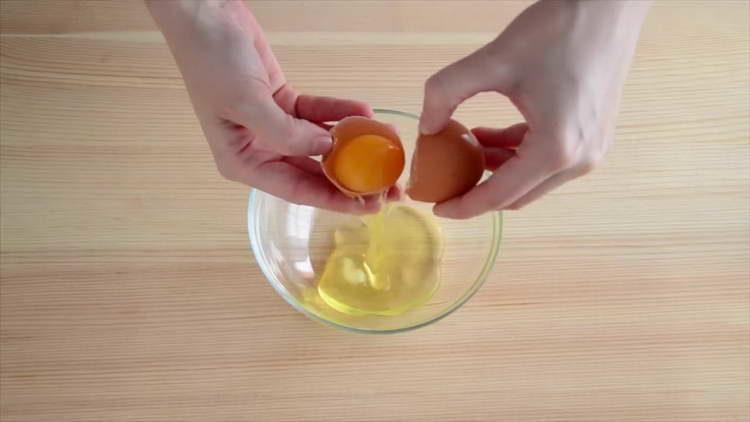 we separate the yolks from the proteins