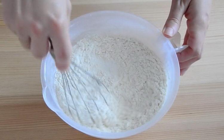 sift flour