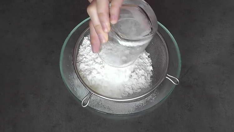 tamizar la harina