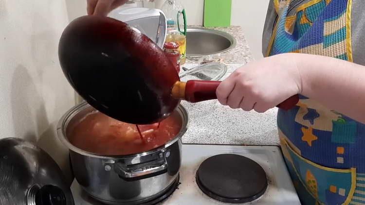 envoyer la friture au bouillon