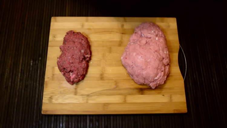 hacer carne de cerdo y ternera con carne de cerdo y ternera