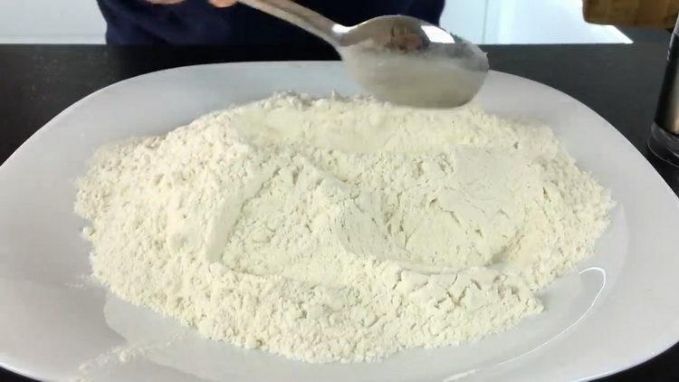 prepare flour